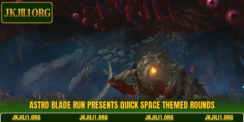 Astro Blade Run presents quick space themed rounds Astro Blade Run presents quick space themed rounds