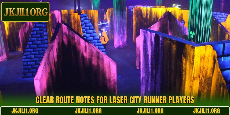 Clear route notes for Laser City Runner players Clear route notes for Laser City Runner players