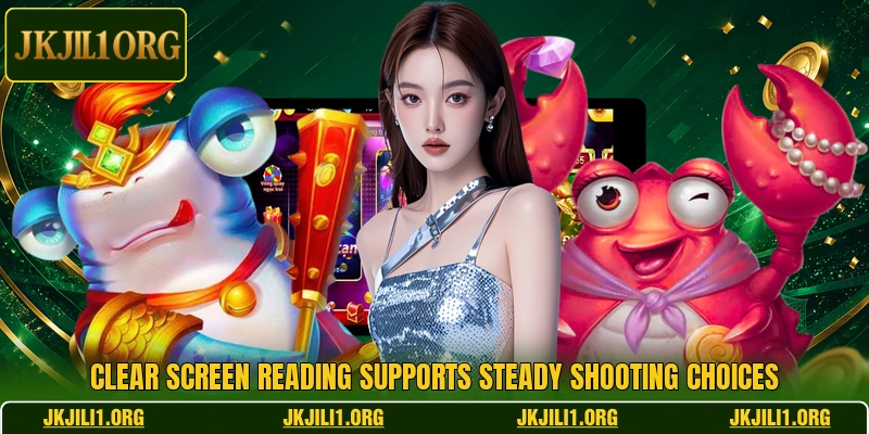 Clear screen reading supports steady shooting choices
