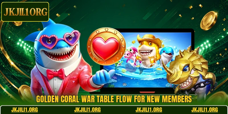 Golden Coral War table flow for new members Golden Coral War table flow for new members