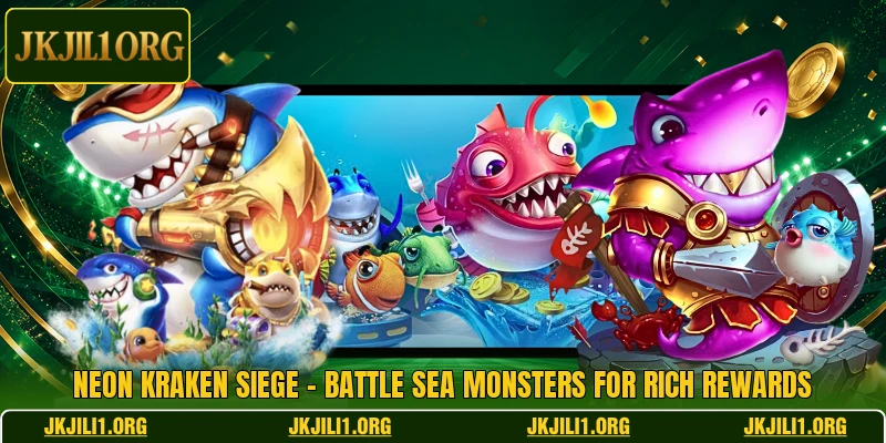 Neon Kraken Siege – Battle Sea Monsters For Rich Rewards