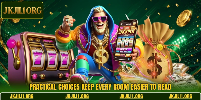 Practical choices keep every room easier to read