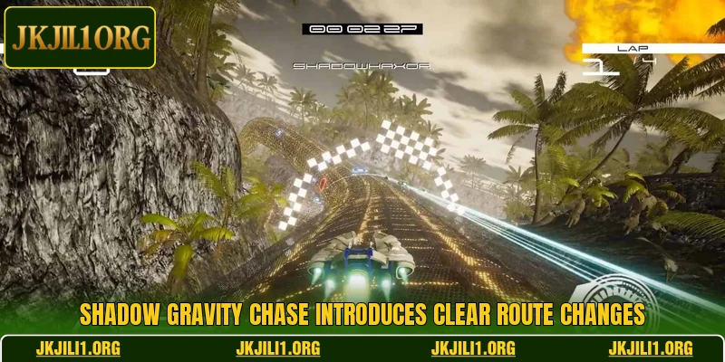 Shadow Gravity Chase introduces clear route changes